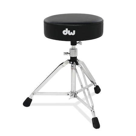 Drum Works Furniture 5000 Series Throne with Oversized Nut, Chrome DWCP5100